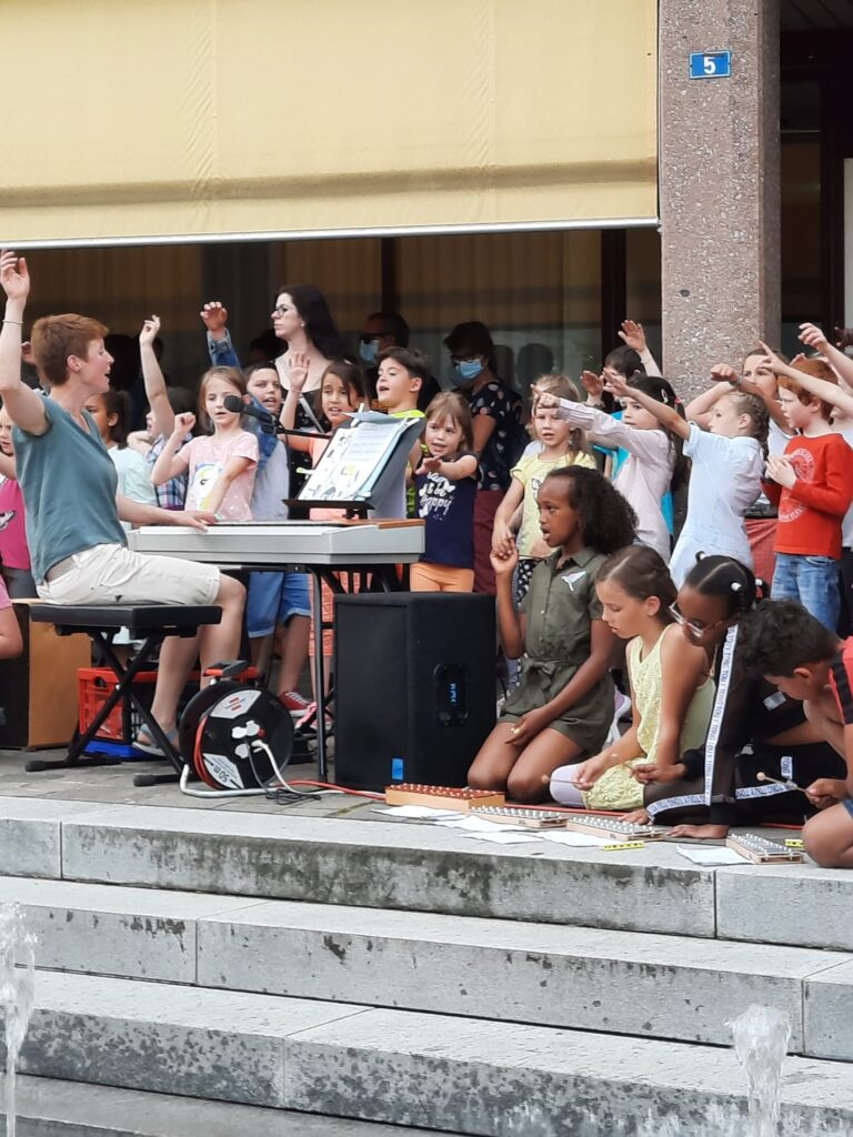 Kinderchöre im Martin-Haffter-Schulzentrum Musikschule Weinfelden