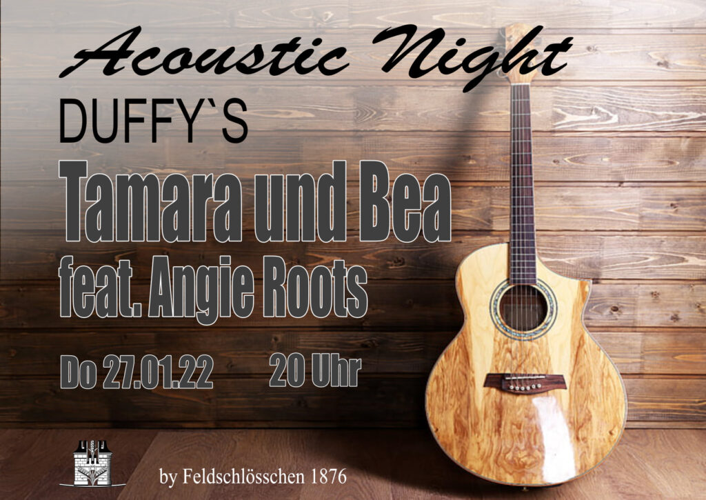 Die nächste Acoustic Night steht vor der Türe jacks nachbar duffys weinfelden