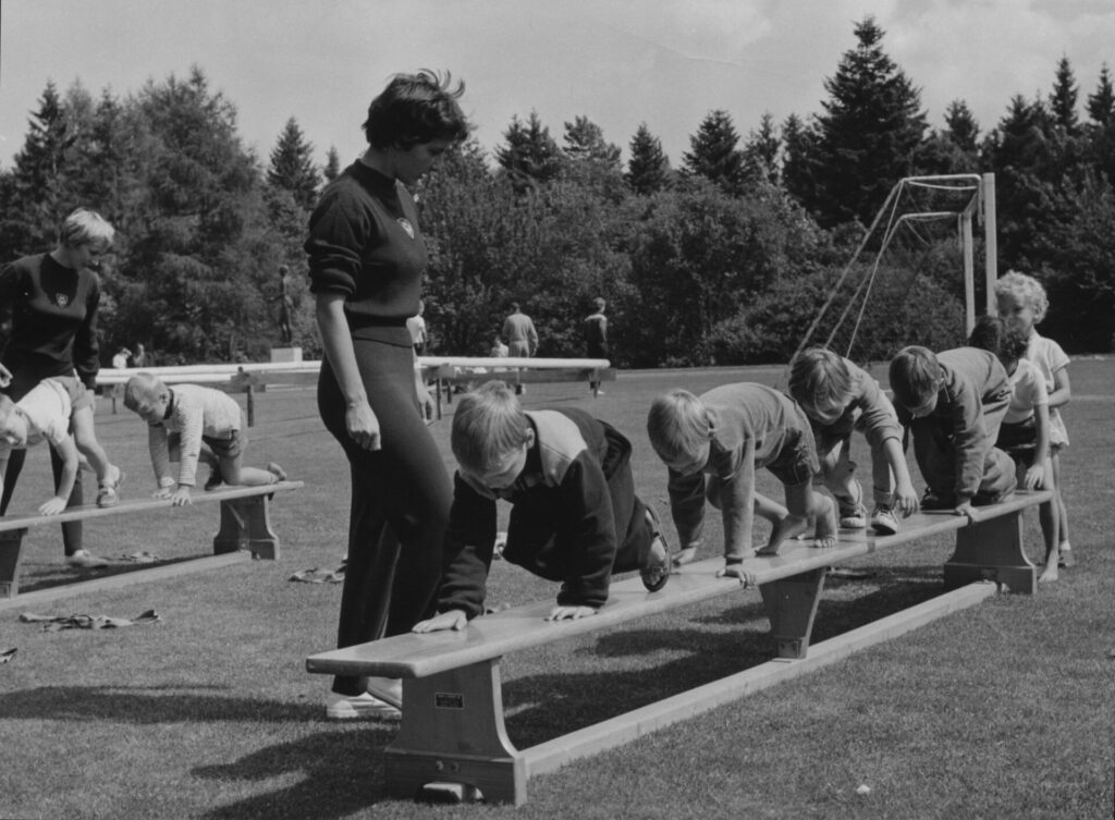 Kinder Sportspiele 1. Aug.