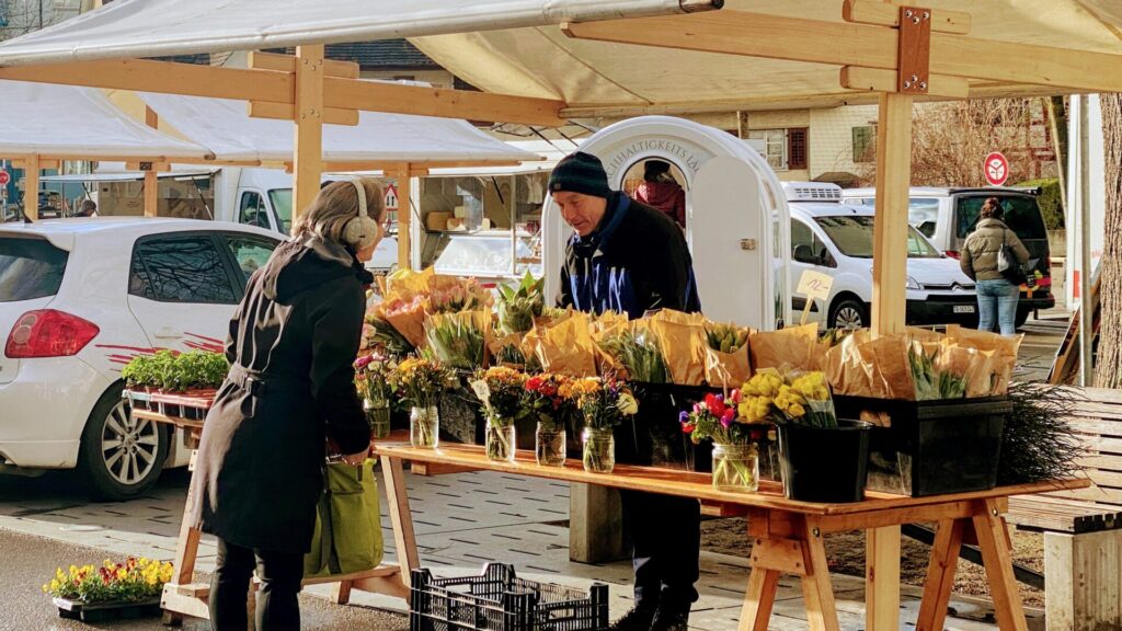 Wochenmarkt Weinfelden Februar 2022