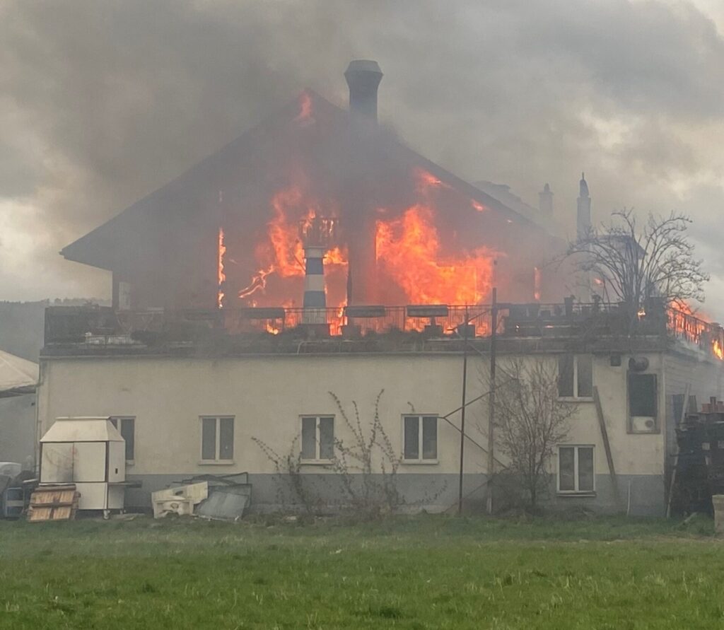Beim Brand wurde niemand verletzt. (Bild: Kantonspolizei Thurgau)