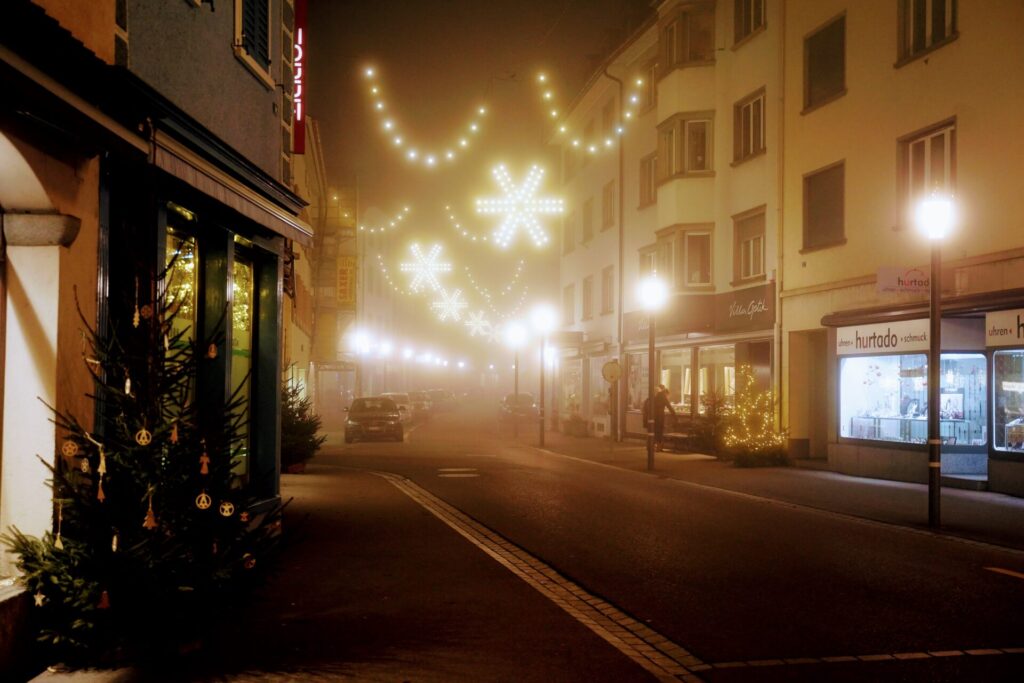 Weihnachtsbeleuchtung Weinfelden