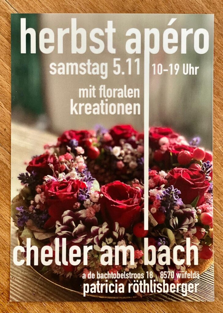 cheller am bach herbst apero wyfelder