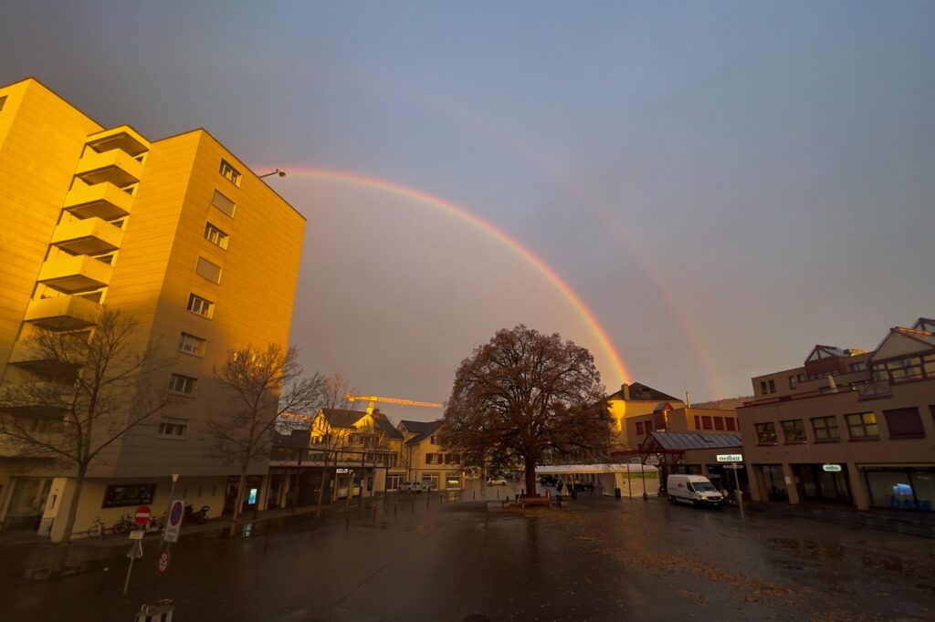 weinfelden regenbogen marktplatz wyfelder november 2022