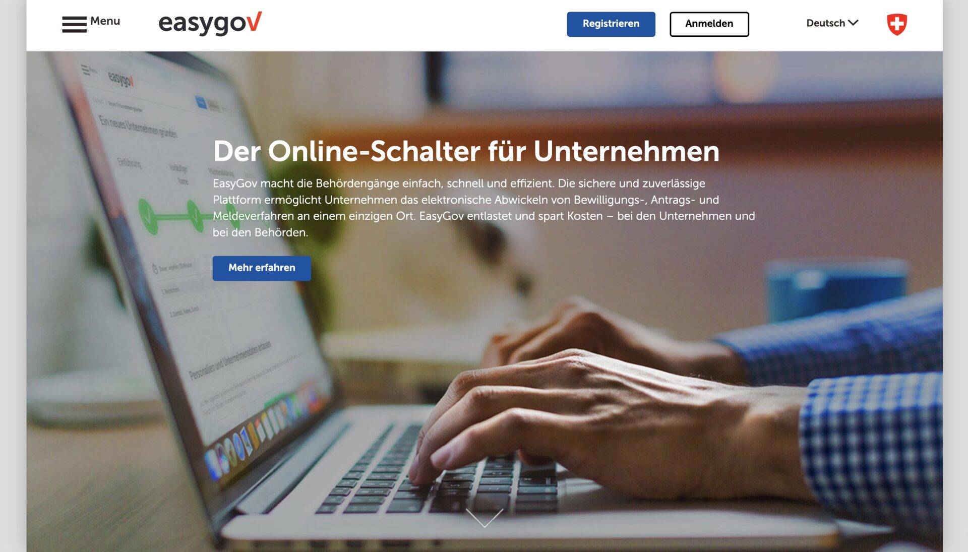 onlneschalter für unternehmen kanton thurgau easygov wyfelder