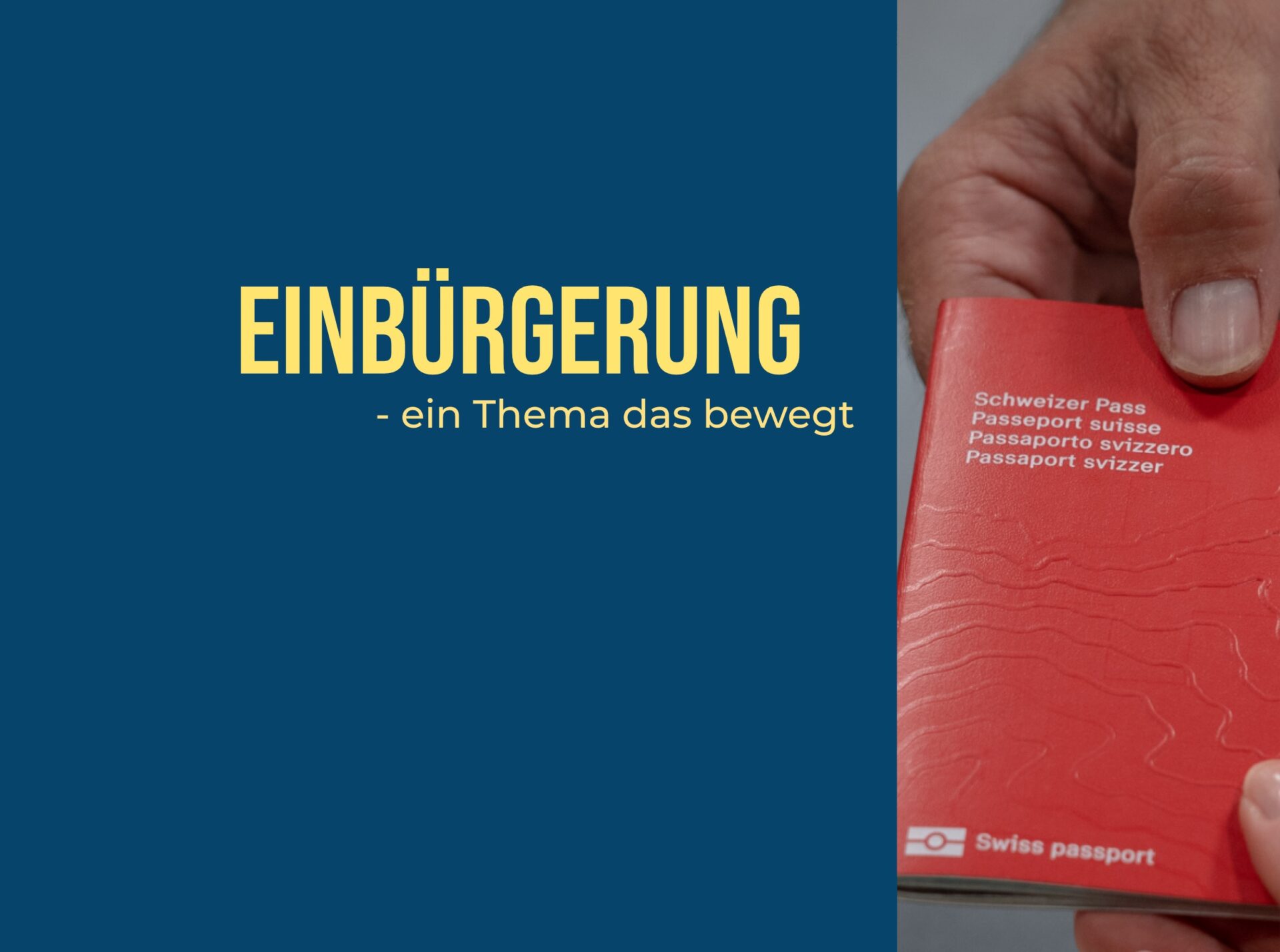 einibürgerung ein thema das bewegt wyfelder weinfelden politik