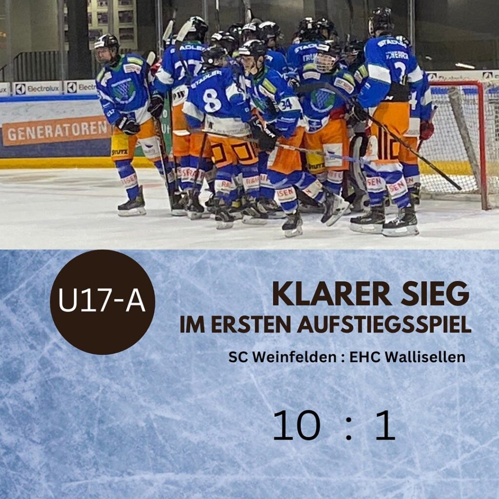 sc weinfelden u17 aufstiegsspiel