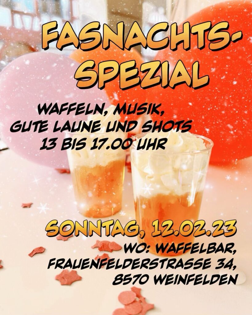 waffelbar fasnachts spezial