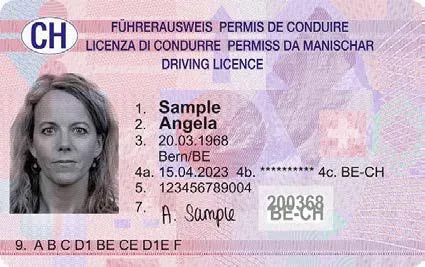 Der neue Führerausweis entspricht den höchsten internationalen und europäischen Standards