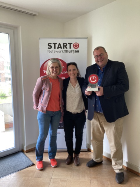 Stabsübergabe beim Startnetzwerk Thurgau 1