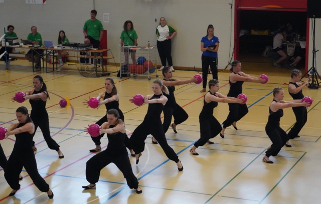 Thurgauer- Meisterschaft im Vereinsturnen in Weinfelden ist die Wettkampfgruppe des GSC Weinfelden 6