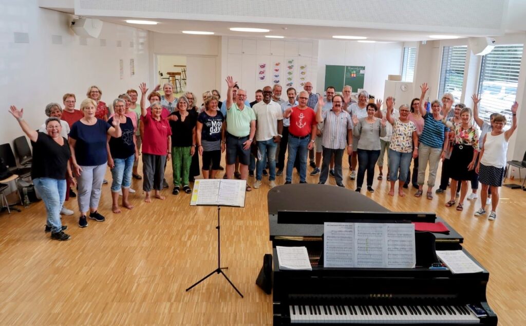 chor wyfelde wyfelder weinfelden stadt herbst september 2023 probe