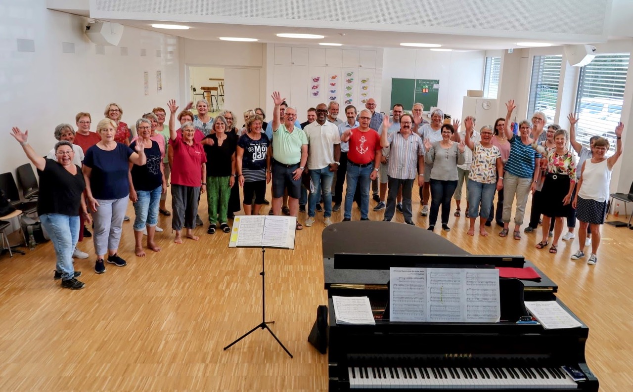 chor wyfelde wyfelder weinfelden stadt herbst september 2023 probe