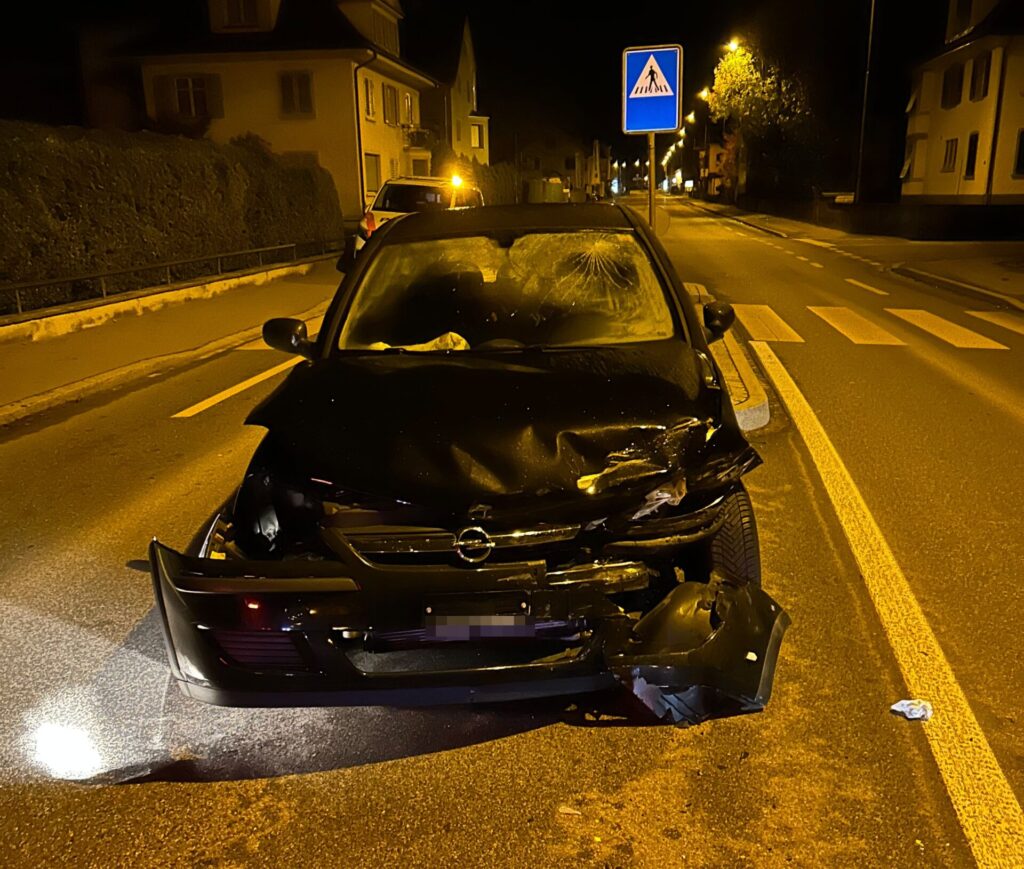 Der Autofahrer war fahrunfähig. (Bild: Kantonspolizei Thurgau)