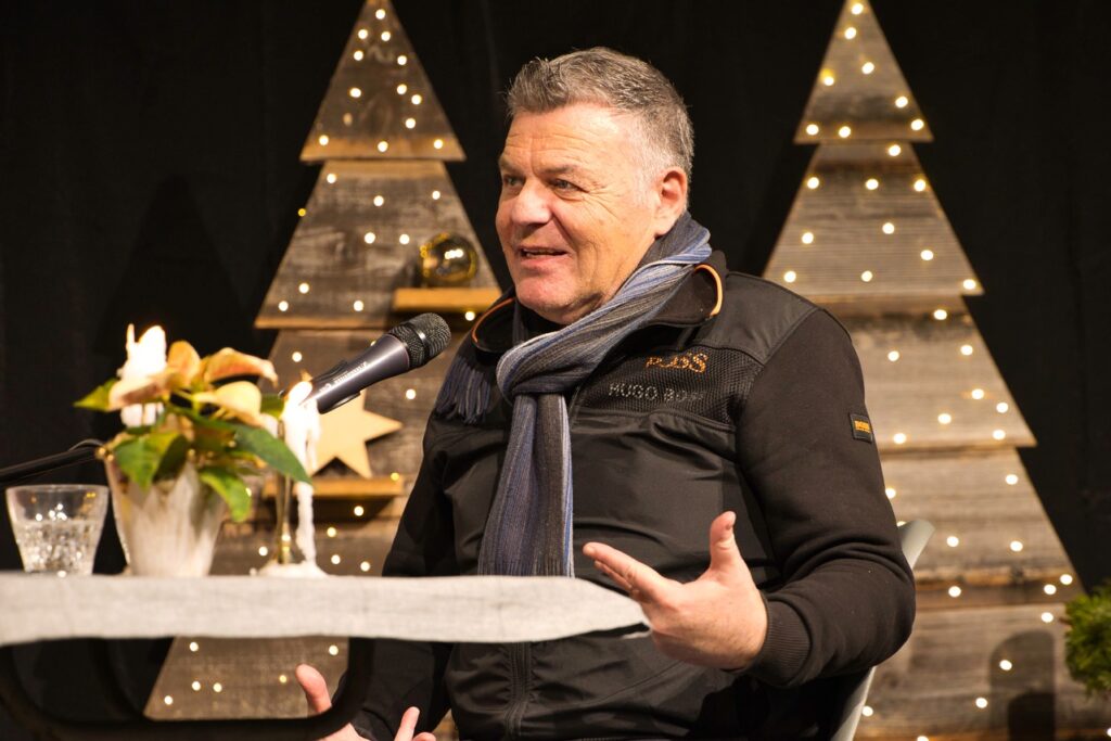 Fernsehmoderater Ruedi Josuran persönlich