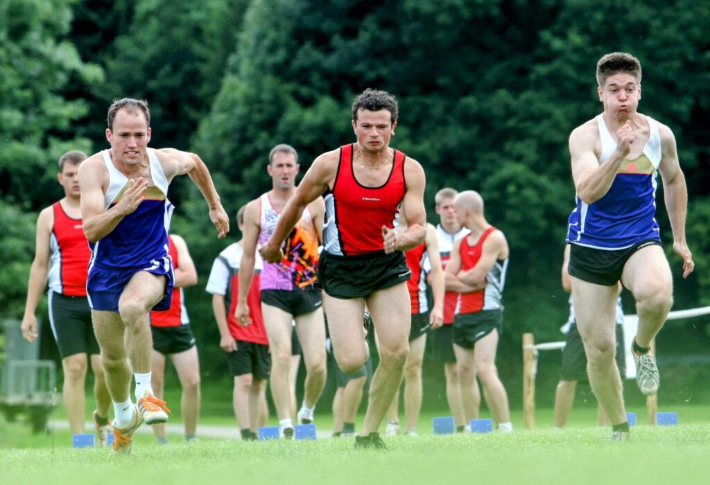 TV Guettingen 80 Meter Lauf beim Kreisturnfest Langrickenbach am Freitag 26. Juni 2009 (FOTO GACCIOLI KREUZLINGEN)