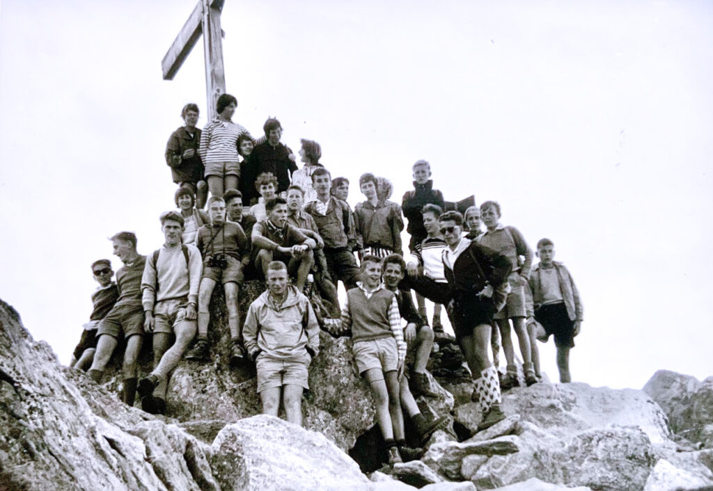 Die Klasse auf der Schulreise – Foto: Familienalbum Schär