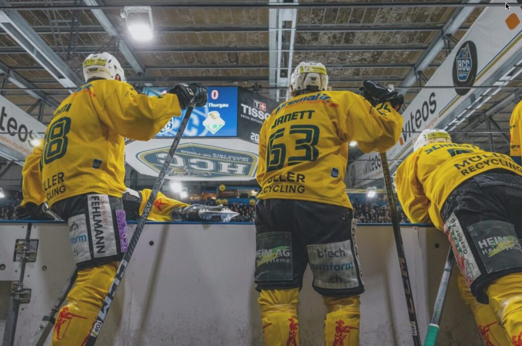 In Visp musste sich der HCT geschlagen geben. (Bild: HC Thurgau)