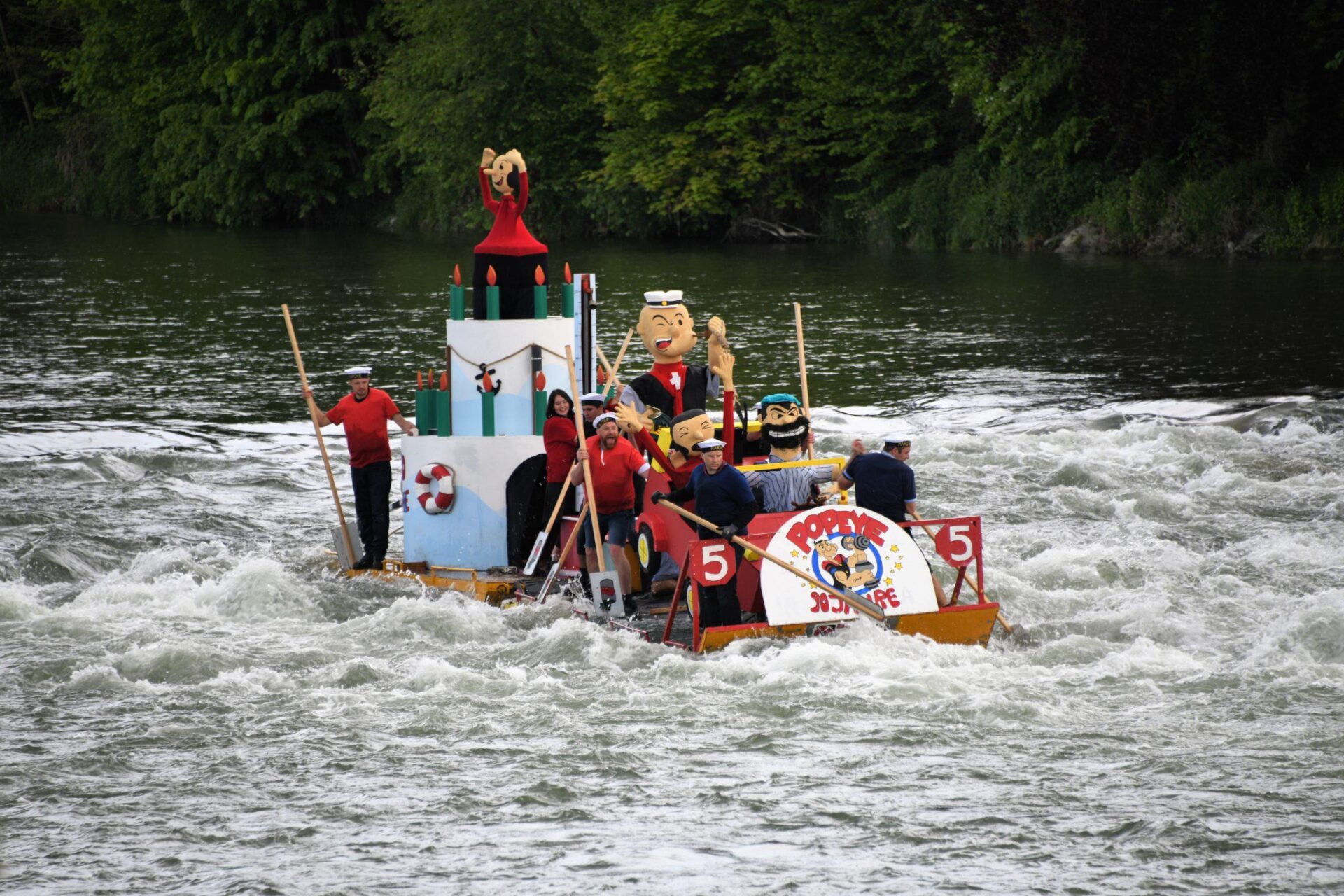 flossrennen sitter mammut WYFELDER – lokal informiert