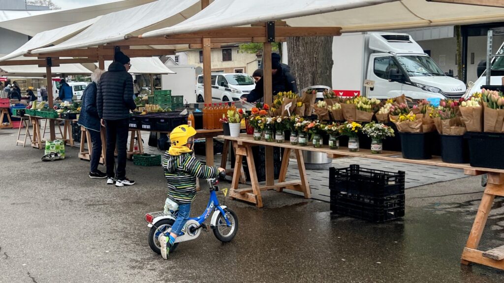 wochenmarkt weinfelden blumen frühling 2024