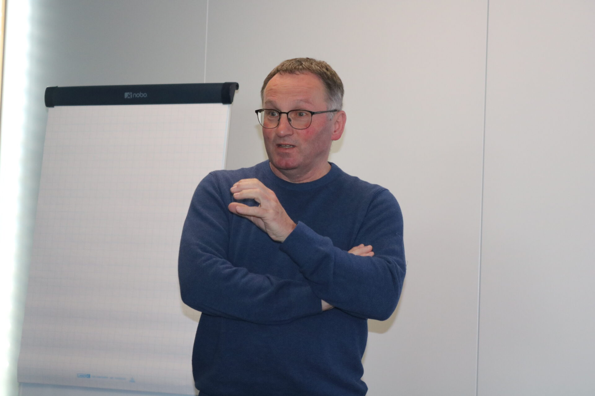 Achim Kayser vom Amt für Umwelt des Kantons Thurgau betonte die Wichtigkeit einer „gelebten Kreislaufwirtschaft“, um einen weiteren Schritt in Richtung klimaneutrales Bauen gehen zu können.