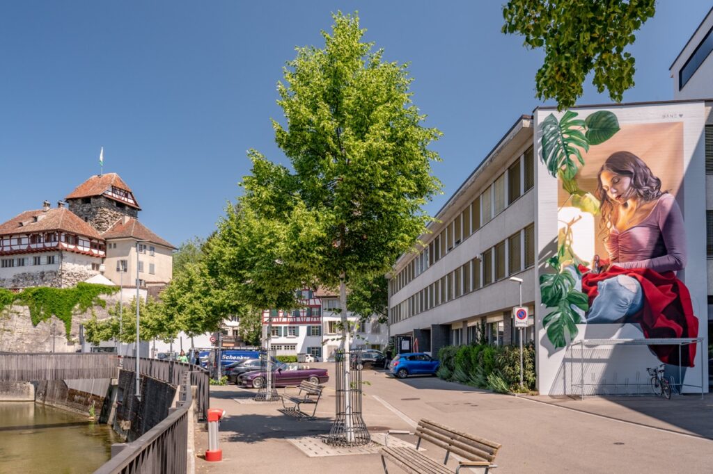 Künstler Bane - Walter Bollag AG streetart frauenfelden WYFELDER – lokal informiert 2024