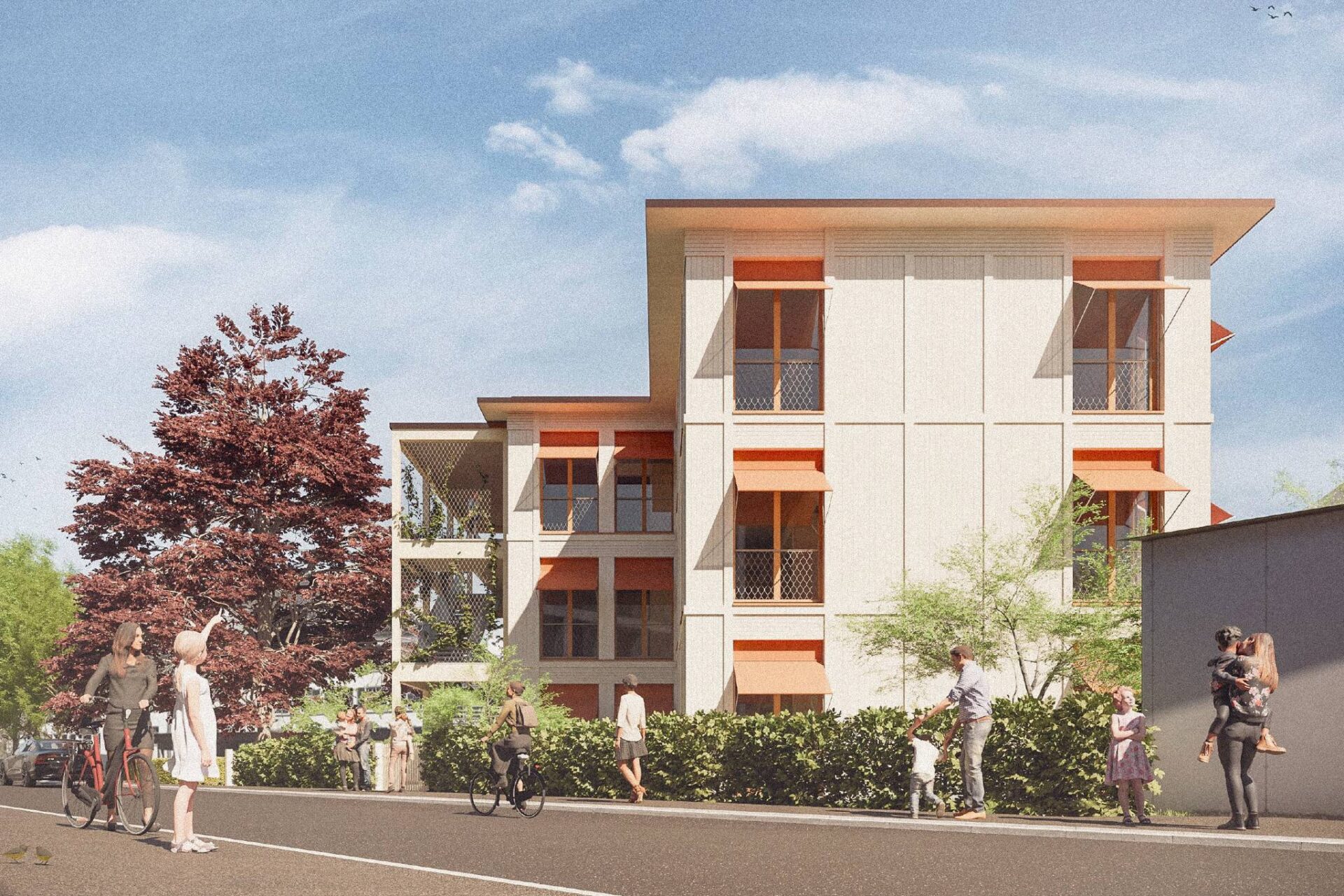 Schoch Tavli Architekten freuen sich über den 1. Rang für den Kindergarten Pestalozzi in Weinfelden!