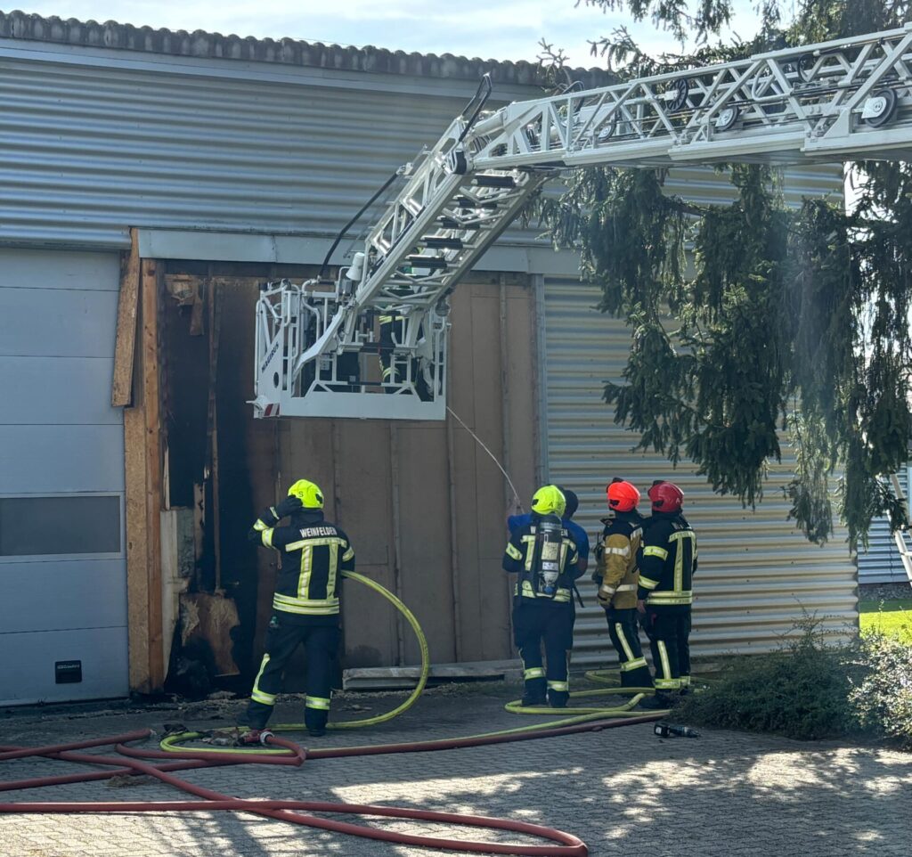 Beim Brand wurde niemand verletzt. (Bild: Kantonspolizei Thurgau)