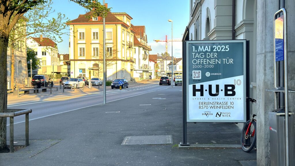 HUB10 eröffnet am 1. Mai in Weinfelden – Das neue Zentrum für Fitness, Gesundheit & Performance in der Ostschweiz wyfelder