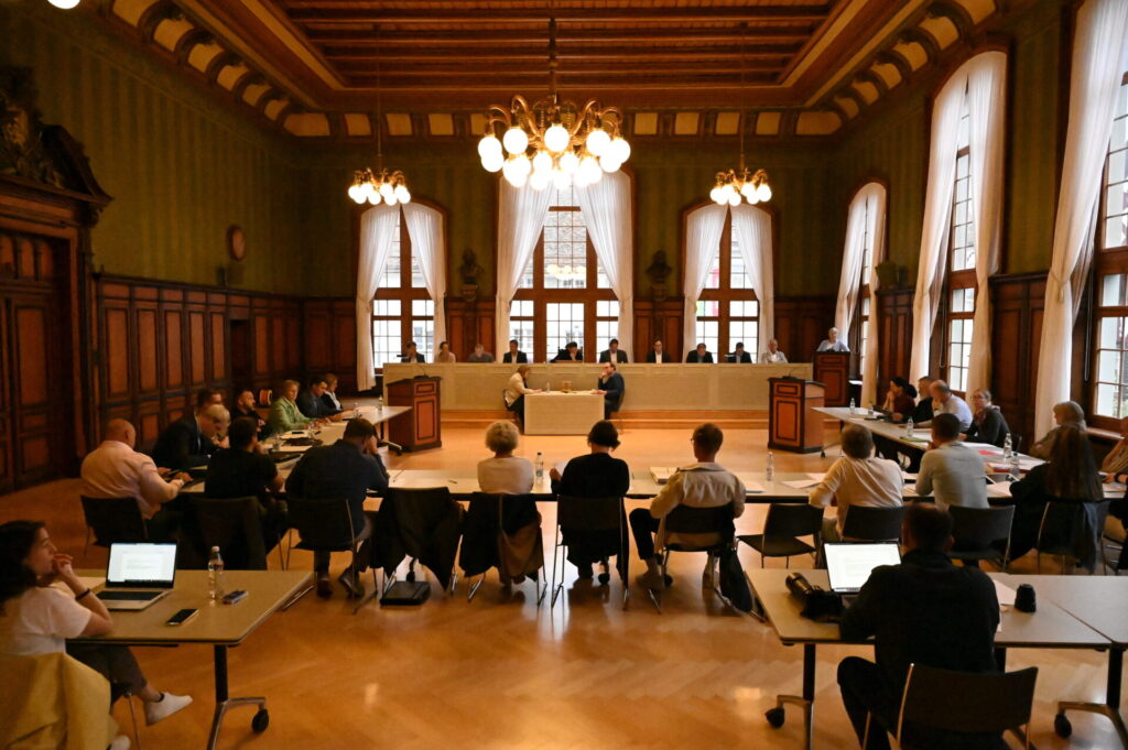 lick in die letztjährige September-Sitzung des Stadtparlaments. (Bild: Stadt Weinfelden)