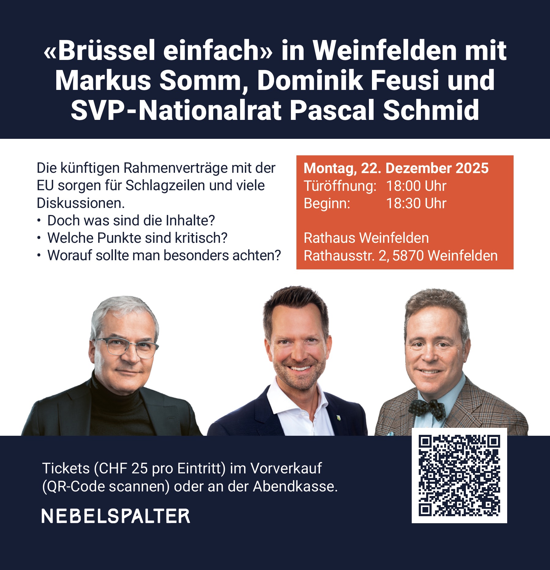 Bern einfach mit Pascal Schmid flyer wyfelder lokal informiert pascal schmid
